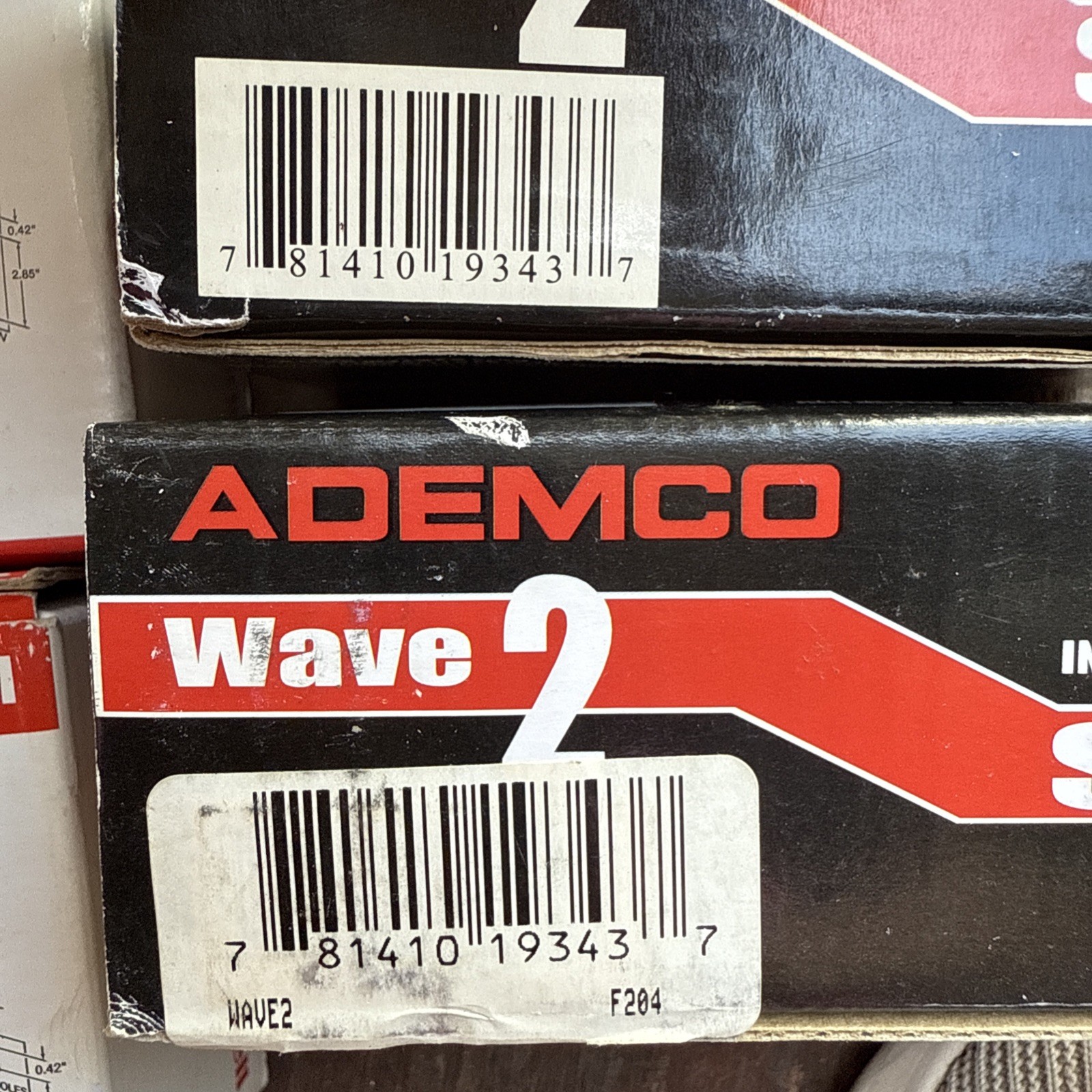 Lot of 4 Honeywell & Ademco WAVE-2 Two Tone Siren 106 db loud security burglary