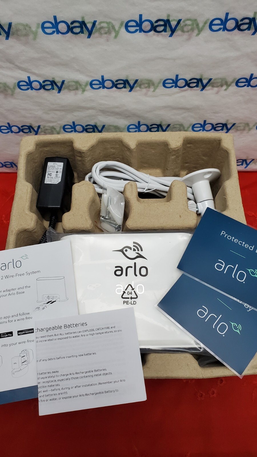 NETGEAR Arlo Pro 2 – 4 Wire-Free HD Security Cameras – System Bundle – 1080p HD
