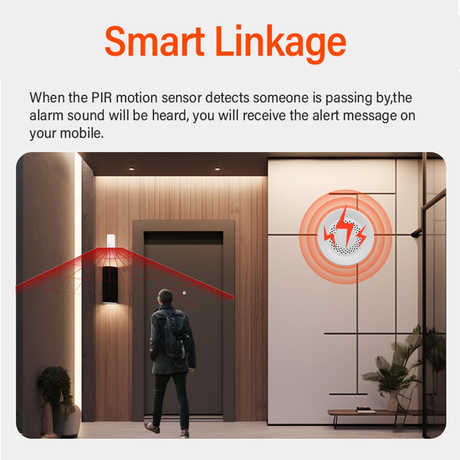 Wifi Siren Alarm: Wireless Burglar Alarm for Home Security and Smart Home Automa