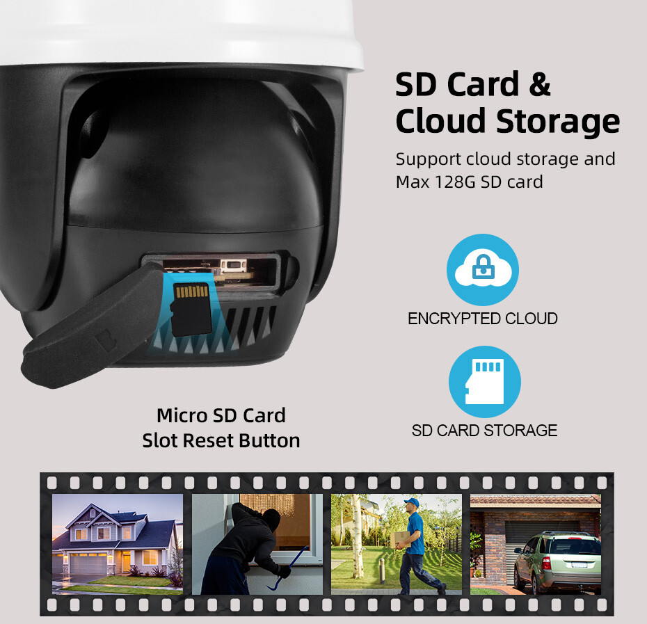 KERUI Security Camera System Outdoor Wireless Audio Wi-Fi Home CCTV 6MP 8CH NVR