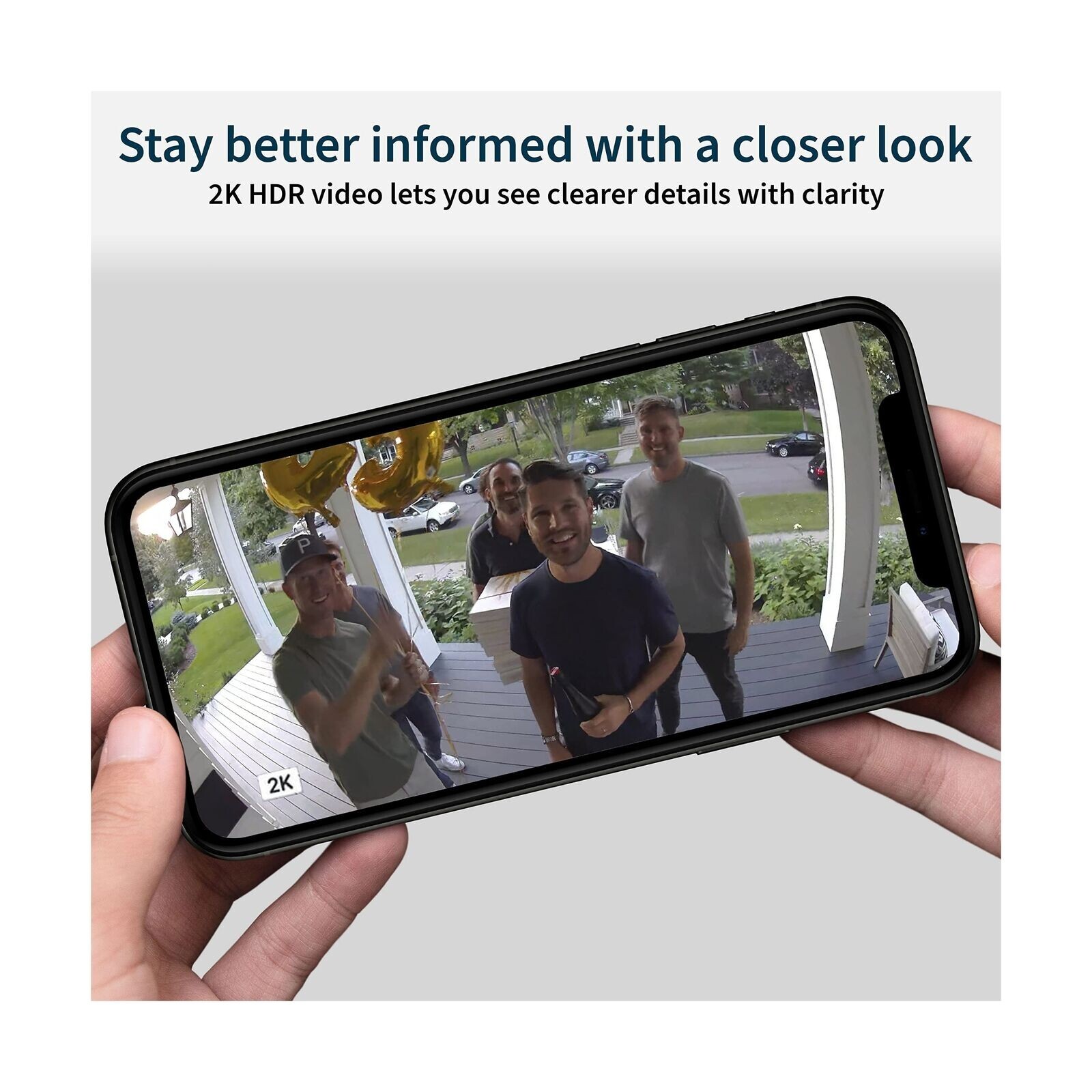 NEW Arlo Pro 4 Spotlight Camera – 2 Pack – Wireless Security, 2K Video & HDR