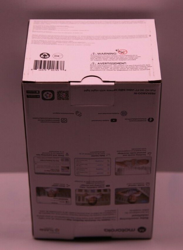 !! MOTOROLA !! PEEKABOO-W !! FULL HD – WIFI BABY CAMERA w NIGHT LIGHT !!