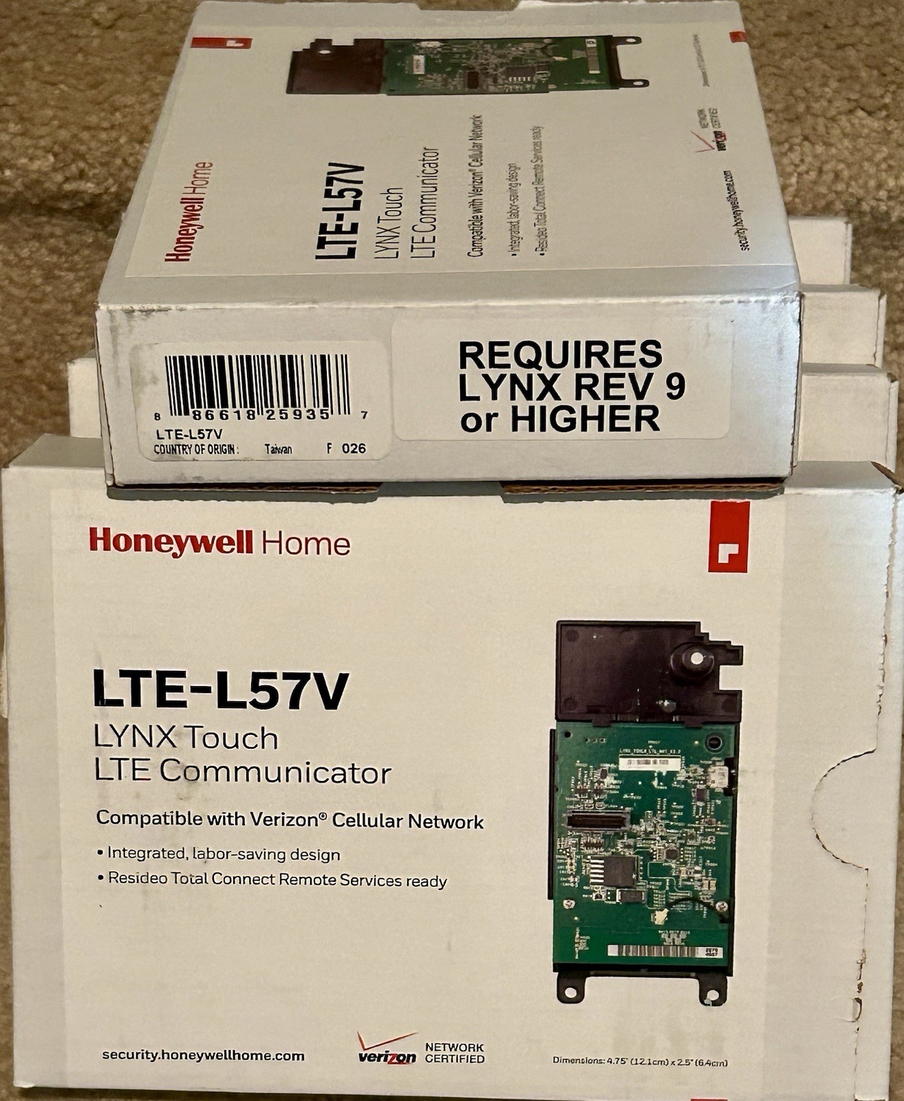Honeywell LTE-L57V Verizon LTE Communicator Lynx Touch L5210 L7000 LOT OF 8! NEW