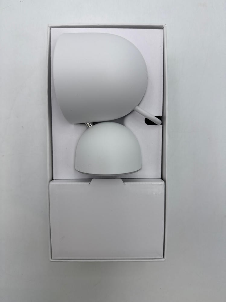 Google indoor Nest Security Cam 1080p (Wired) – 2nd Generation – Snow