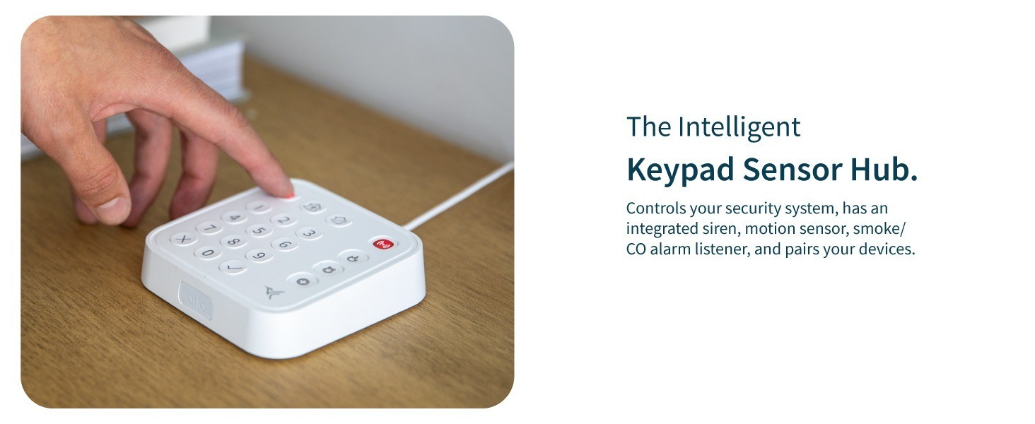 Arlo Home Wired Keypad Sensor Hub – Missing original box