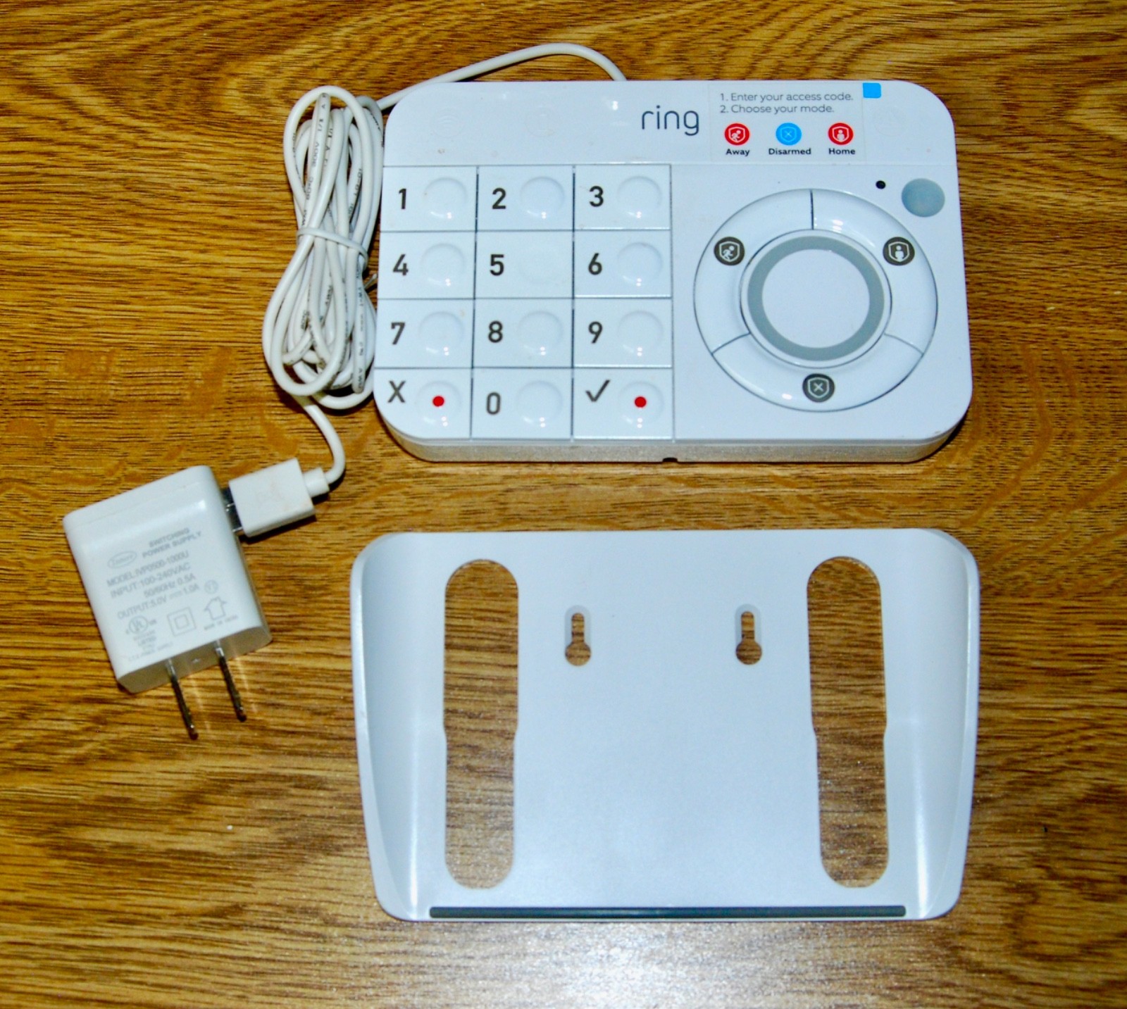 Ring Home Security System, Alarm Base Station, Camera, Keypad, 1st Gen