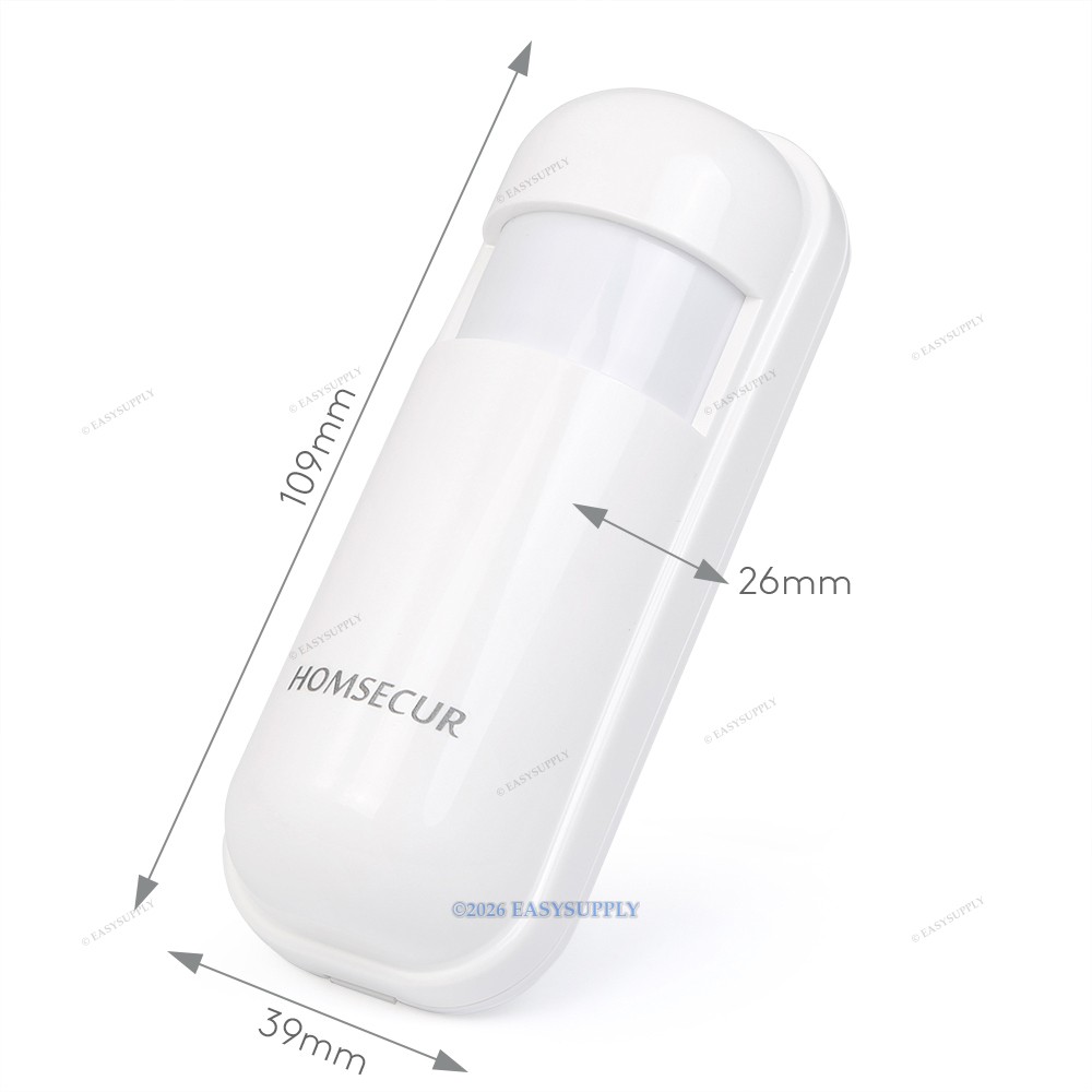 HOMSECUR Wireless WIFI 4G 2G RFID SMS Autodial Home House Alarm System+IP Camera