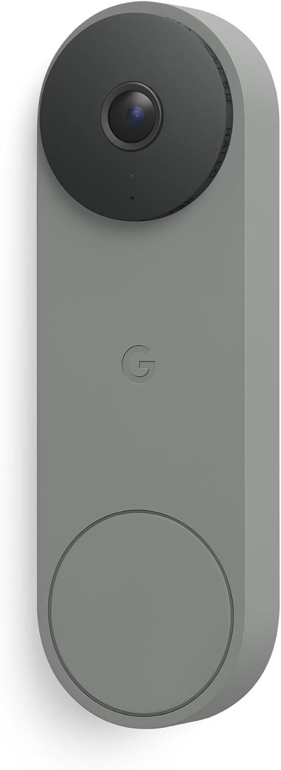 Google Nest Doorbell Wired 3rd Gen Hazel 2K Video Camera Excellent