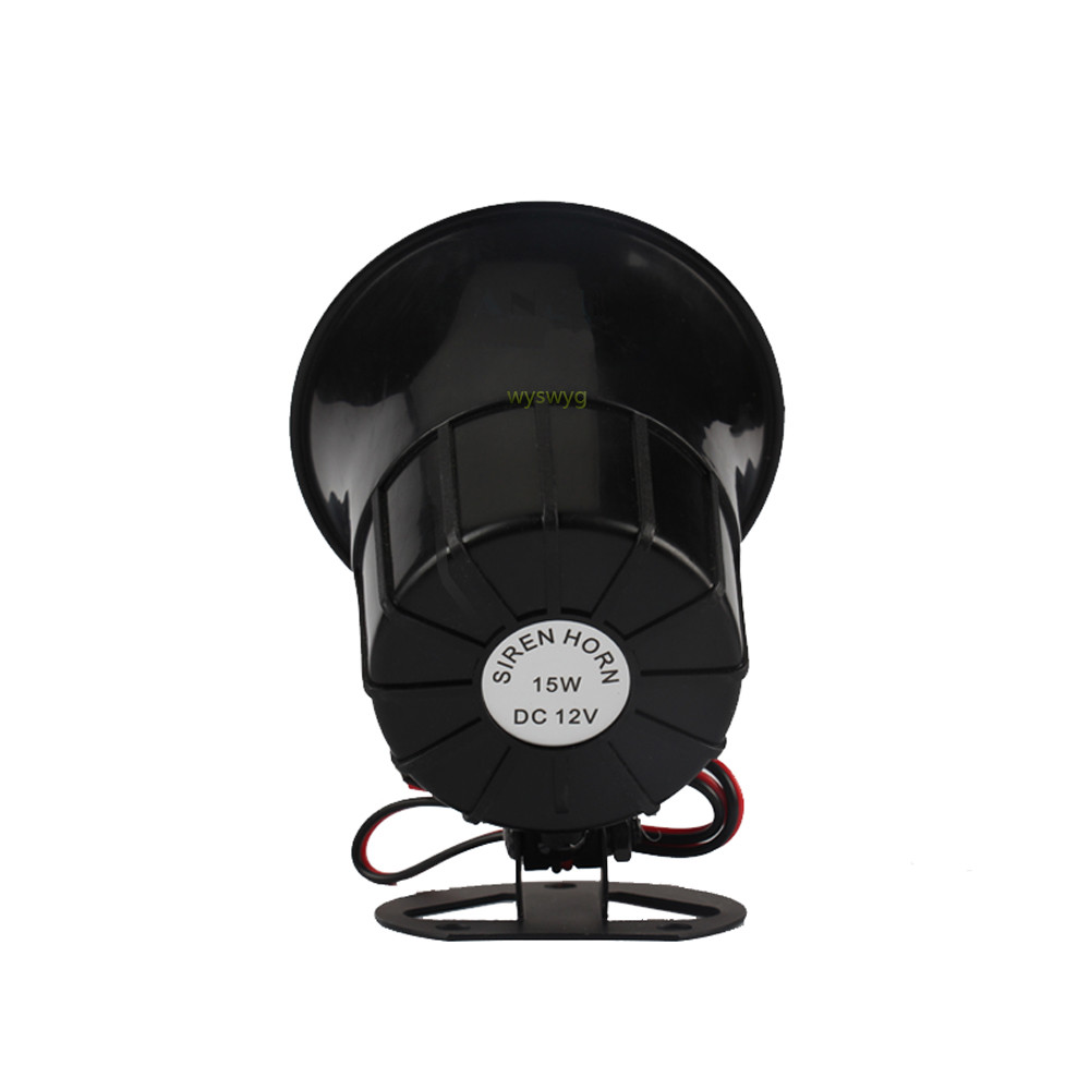DC12V Alarm Alert Speaker Buzzer Horn 125dB For Secure Alarm System Angle adjust
