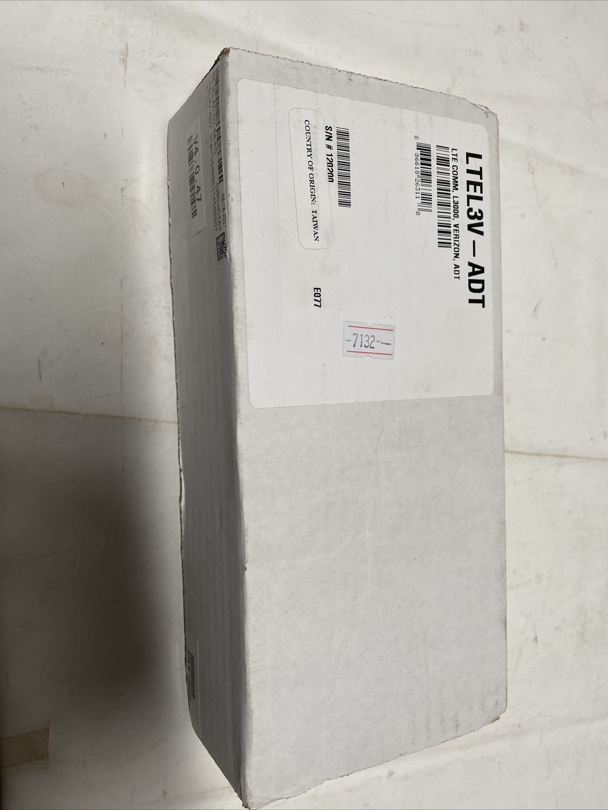 Honeywell LTE3V-ADT Verizon, ADT LTE Communicator L3000