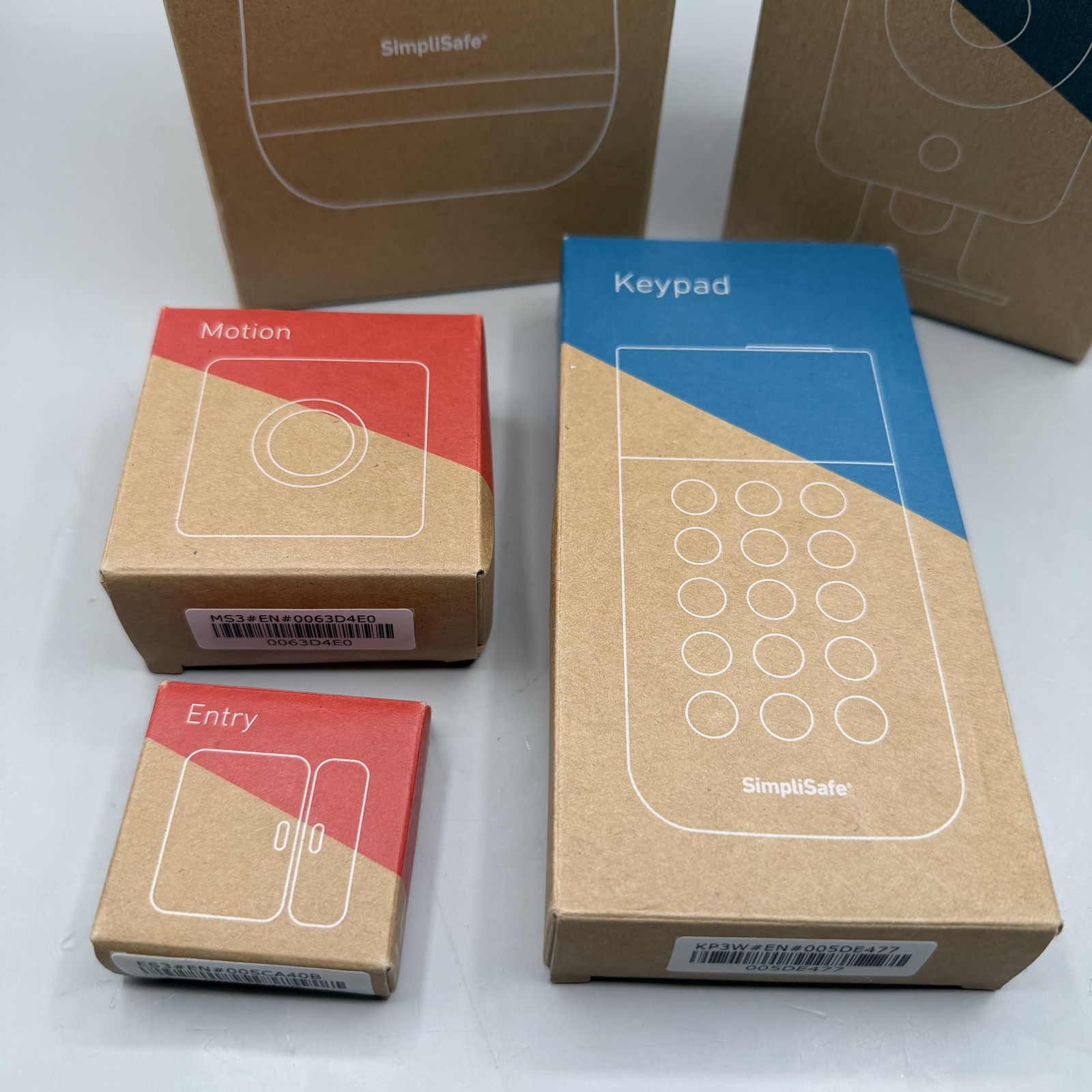 SimpliSafe SimpliCam Indoor Home Security System 5-piece Kit Wi-Fi New In Box