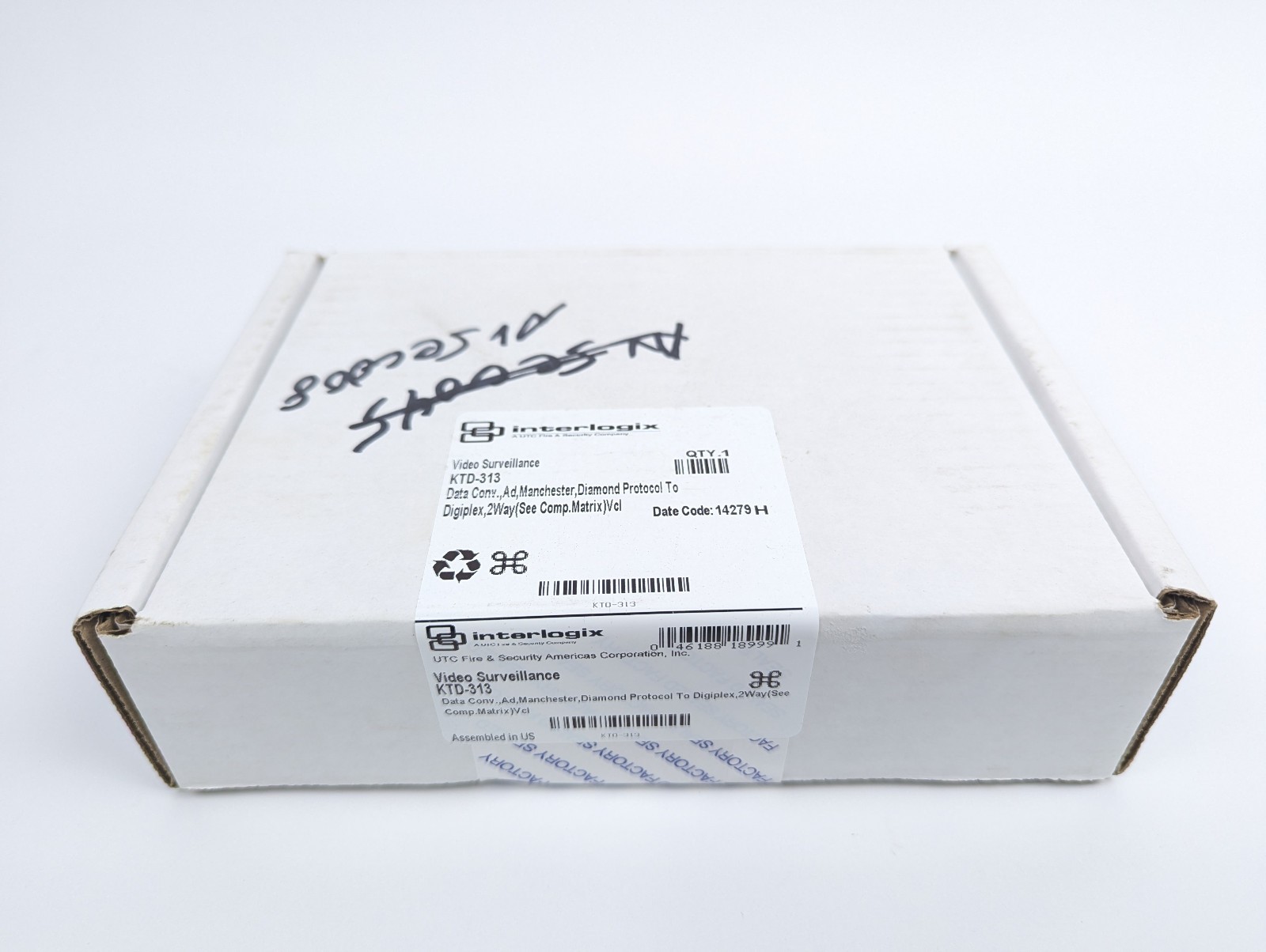 Interlogix KTD-313 Data Converter AD Manchester Diamond Protocol to Digiplex