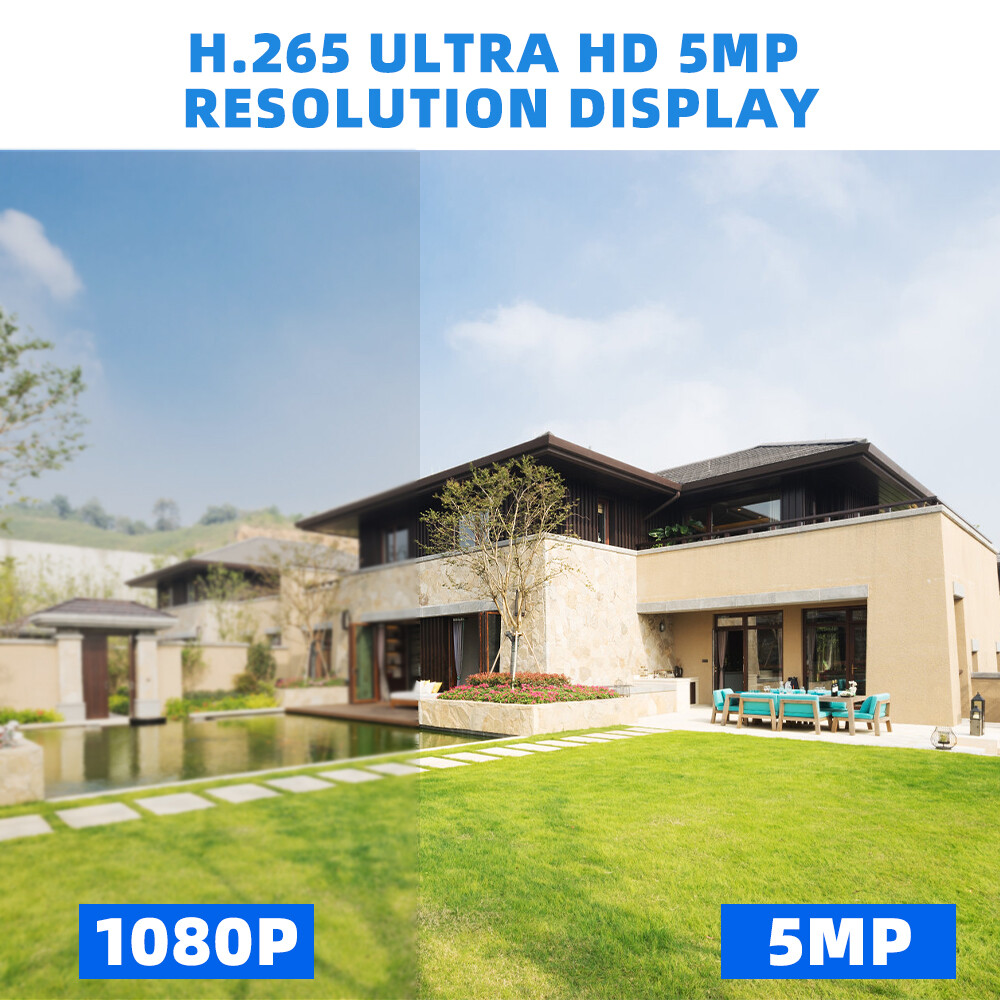 Camaras De Seguridad Para Casa Oficina Home Security Camera System 4 Cameras