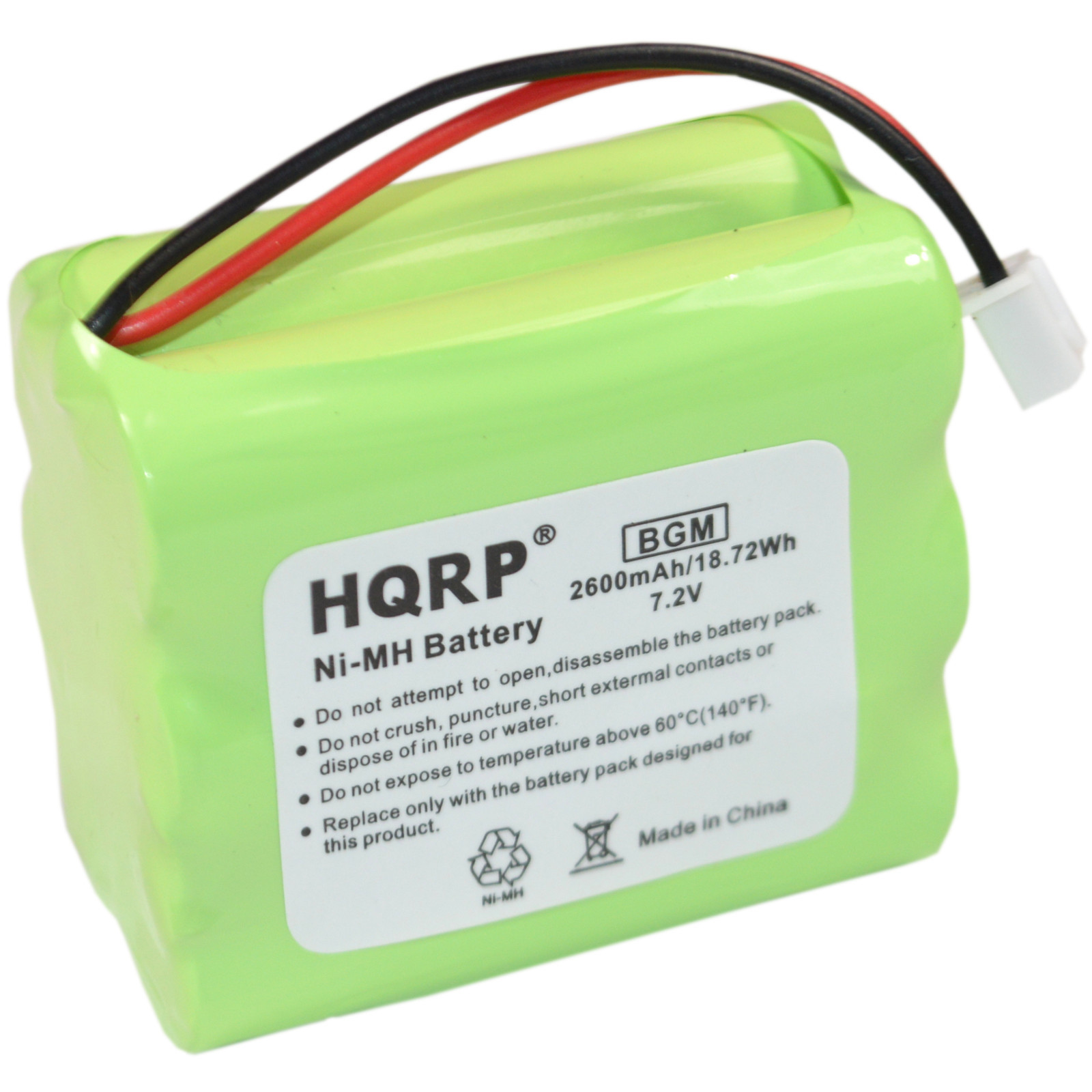 HQRP Backup Battery for 2gig BATT1X BATT2X BATT1 GC2 2GIGCNTRL2 2GIGCP2 GCKIT311