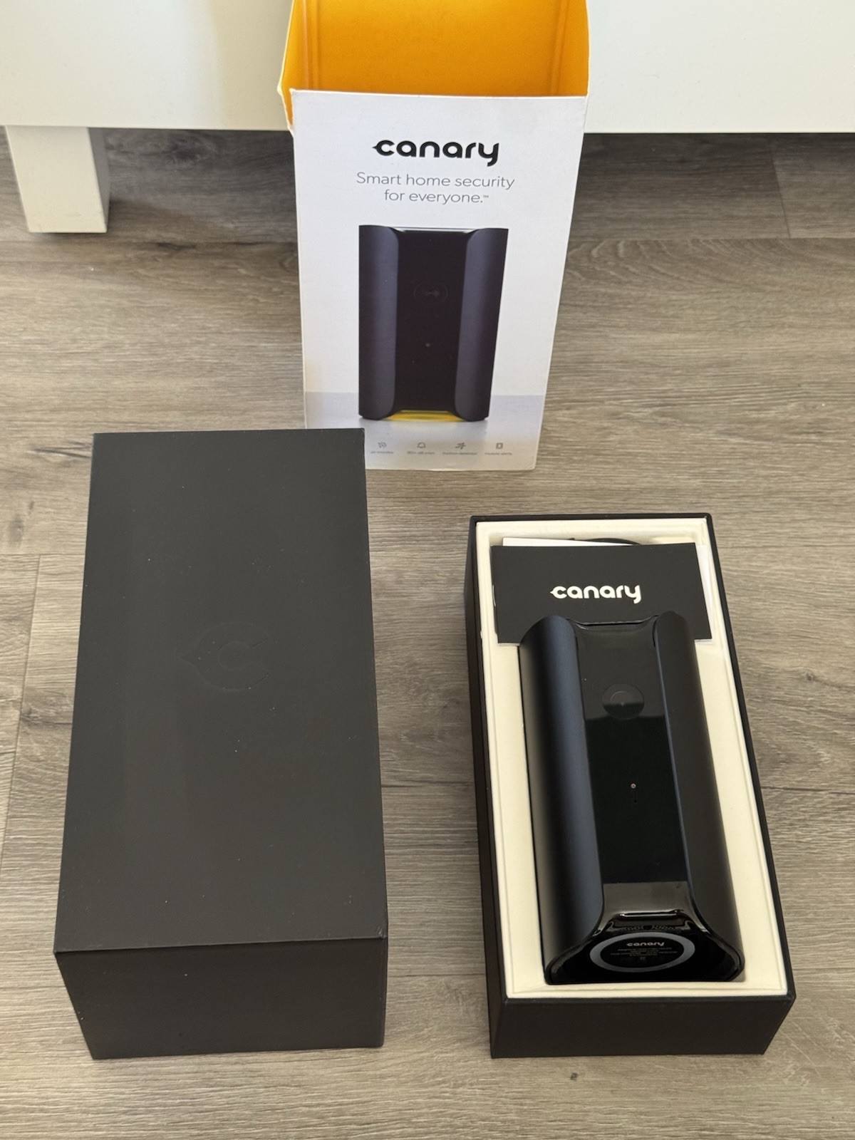 Canary CAN100USBK Black Wireless Indoor All-in-One Smart Security Camera