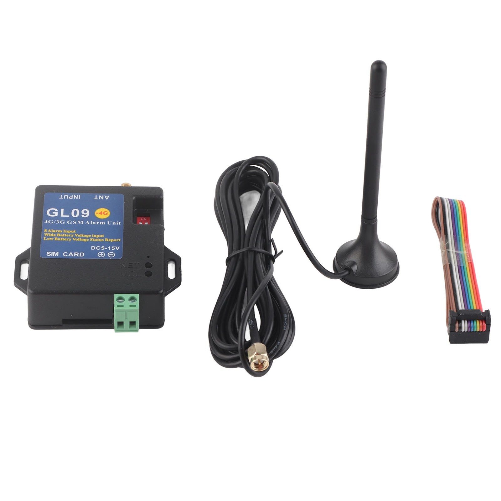4G/3G/GSM Alarm Security System Alert Module 8‑Channel Input Low Consumption For