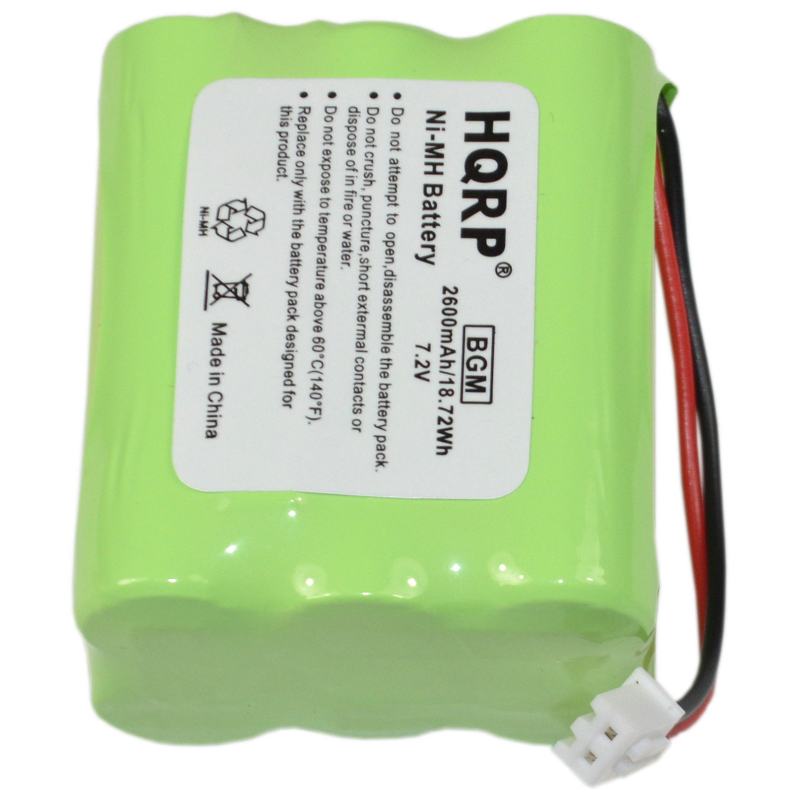 2600mAh Backup Battery for 2gig Series Go Control Panel Security System Alarm