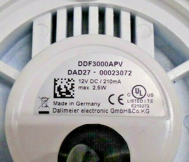 Used Dallmeier DDF3000APV | Cam In Pix Technology | 12V DC Color Minidome Camera