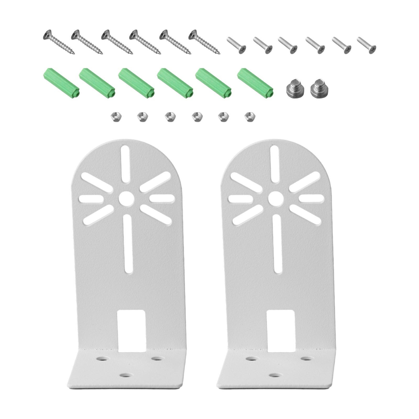 Wall Mounted Brackets in Metal for Two For Eufy Indoor Cameras E220 P24