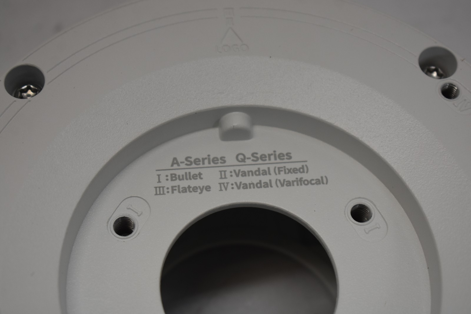 Backbox SBV-A14B Wisenet A Series Cameras for Gang Boxes Security A-Series
