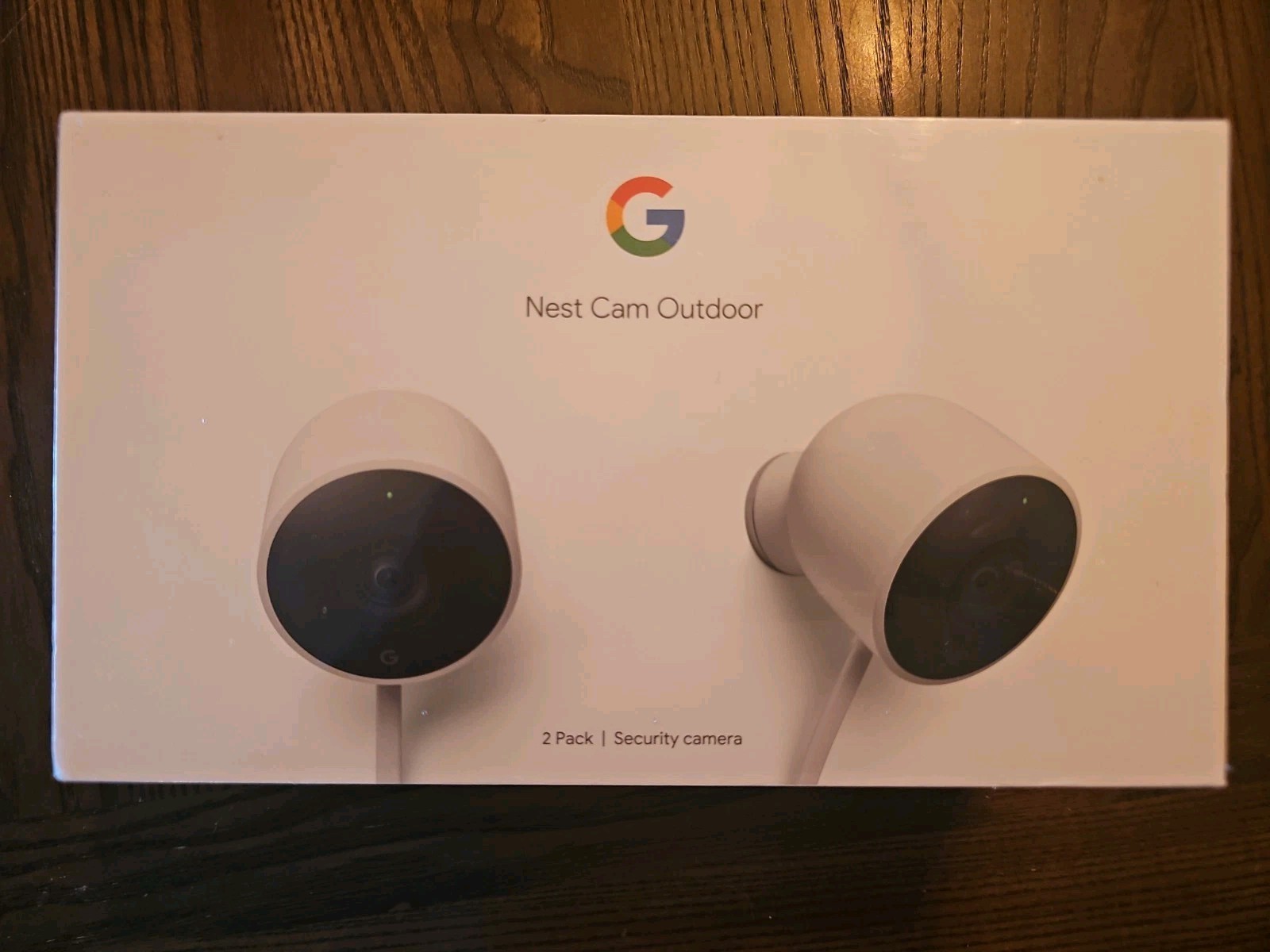 Google Nest Camera NC2400ES Outdoor Security Camera – 2 Pack- Sealed