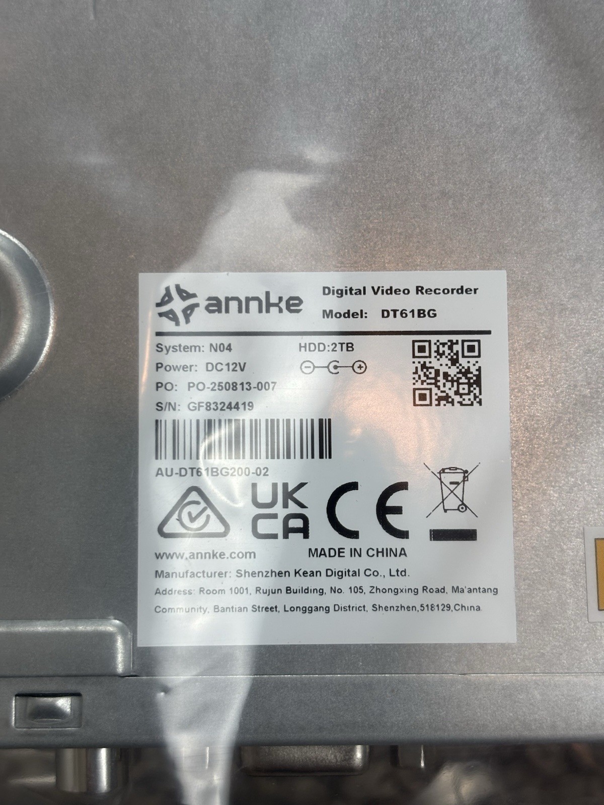 ANNKE 5in1 16CH 1080P Lite DVR 2MP Video Recorder for CCTV Home Security System