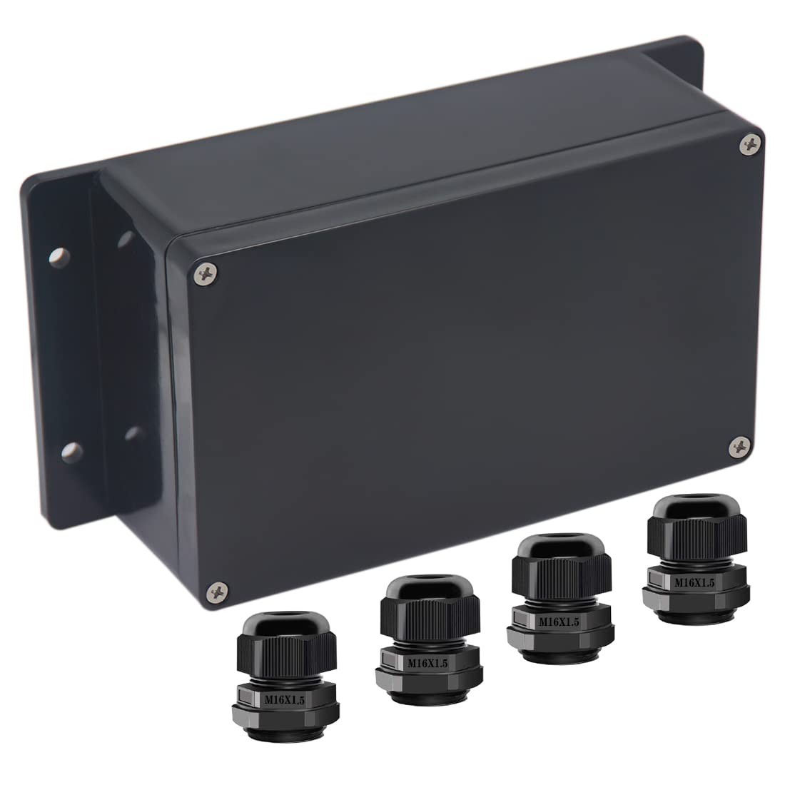 Otdorpatio Junction Box IP65 Waterproof 7.87″x4.72″x2.95″, Fixed Ear Design