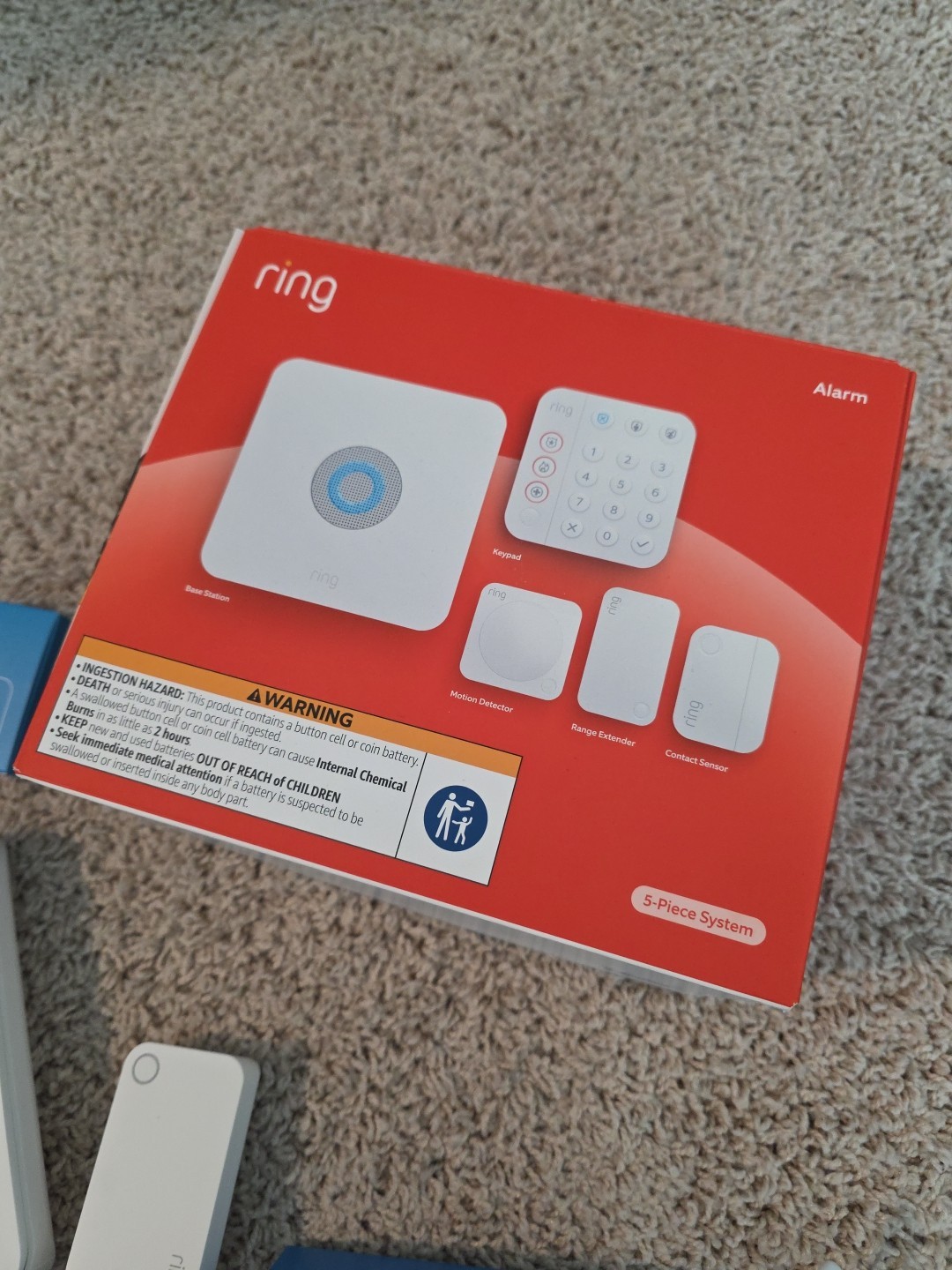 Ring Wireless Indoor Alarm Security Kit – 5 Piece
