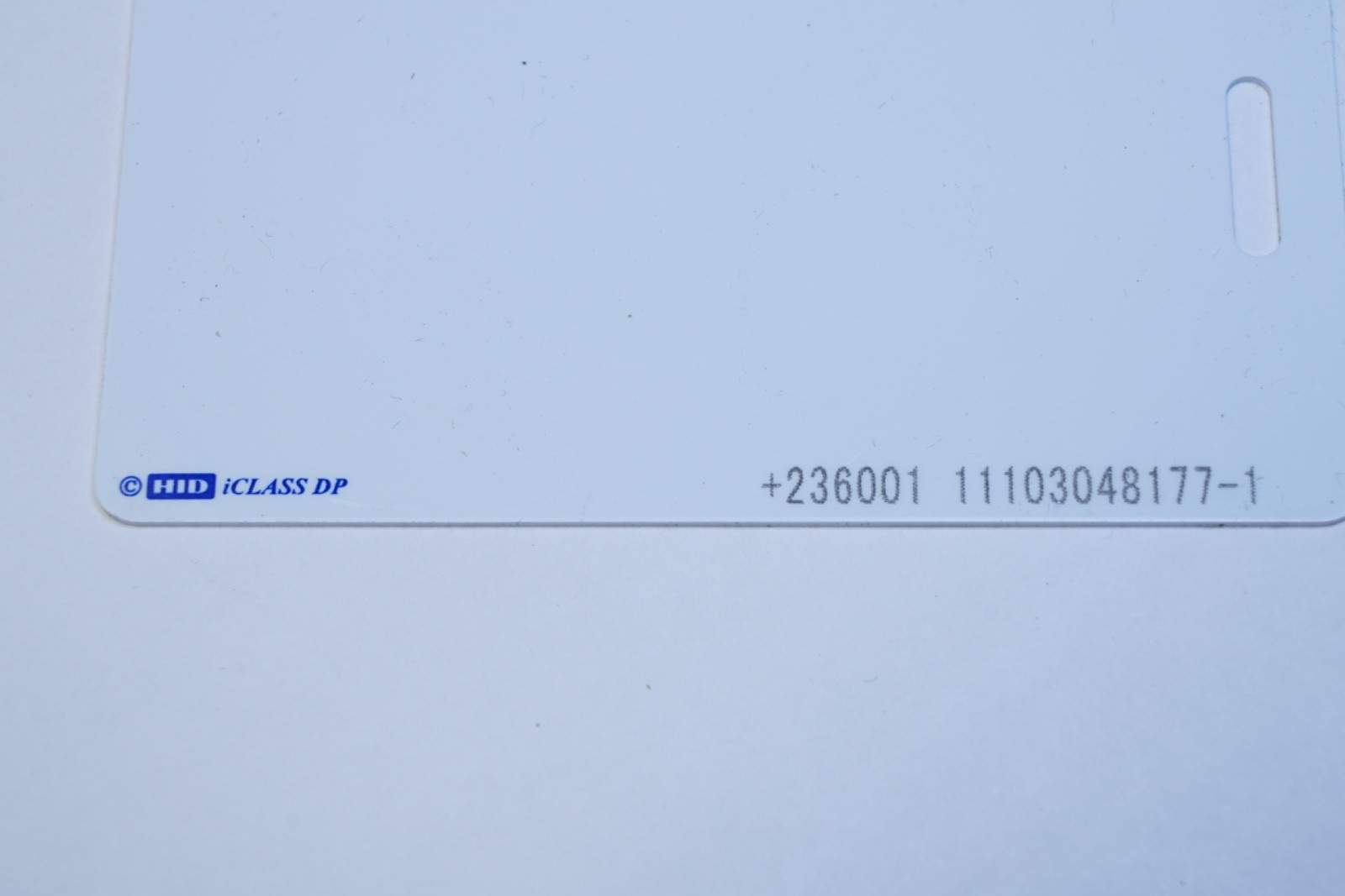 New Lot of 100 HID #2100PGGAN-111407 I CLASS DP COMP CARD Ships FREE