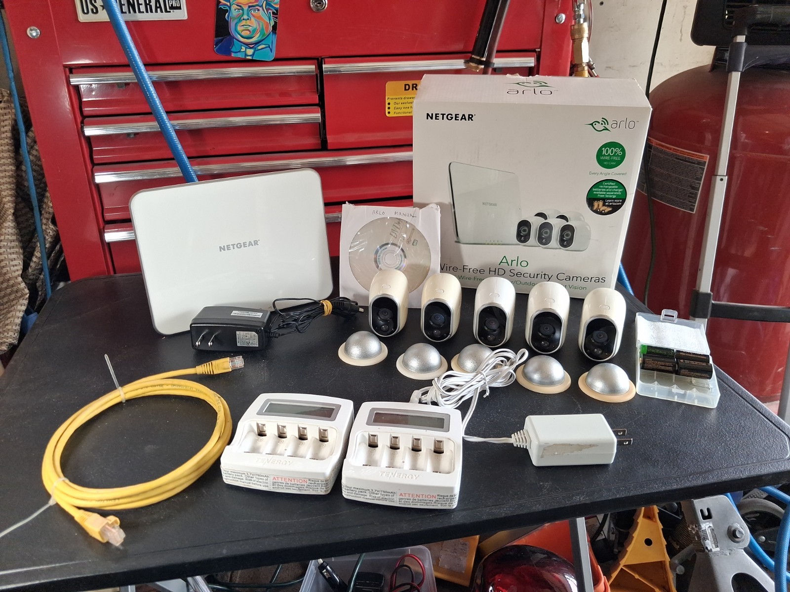 ARLO Wire-Free HD Security Camera System, Bundle For Parts or Repair