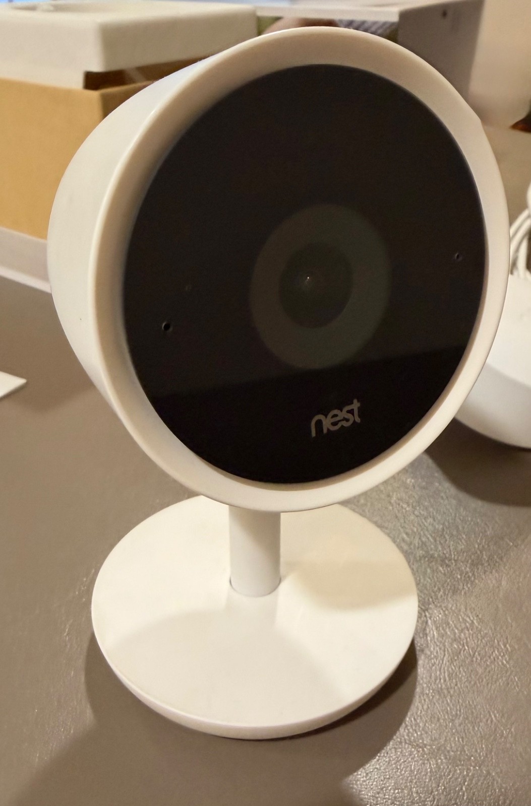 Google Nest Cam IQ Indoor Security Camera 1080p HD w/ Night Vision NC3100US