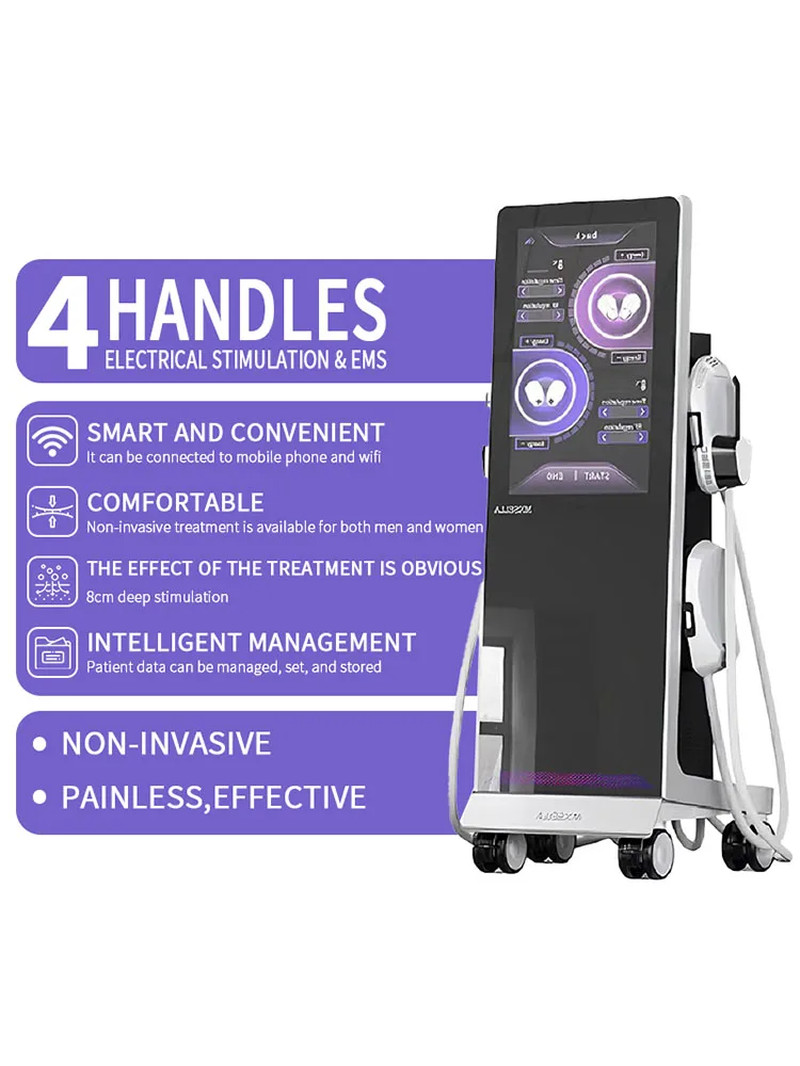 2026 WiFi-Connected 4 Handle Latest 18 Tesla 8500W ABS Stand Intelligent Home Us
