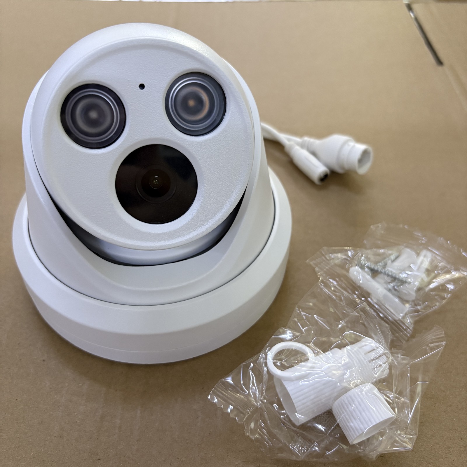 Vikylin 16CH CCTV System Kit 5MP IP Camera Full Color+IR Audio 4k 16 POE NVR Lot