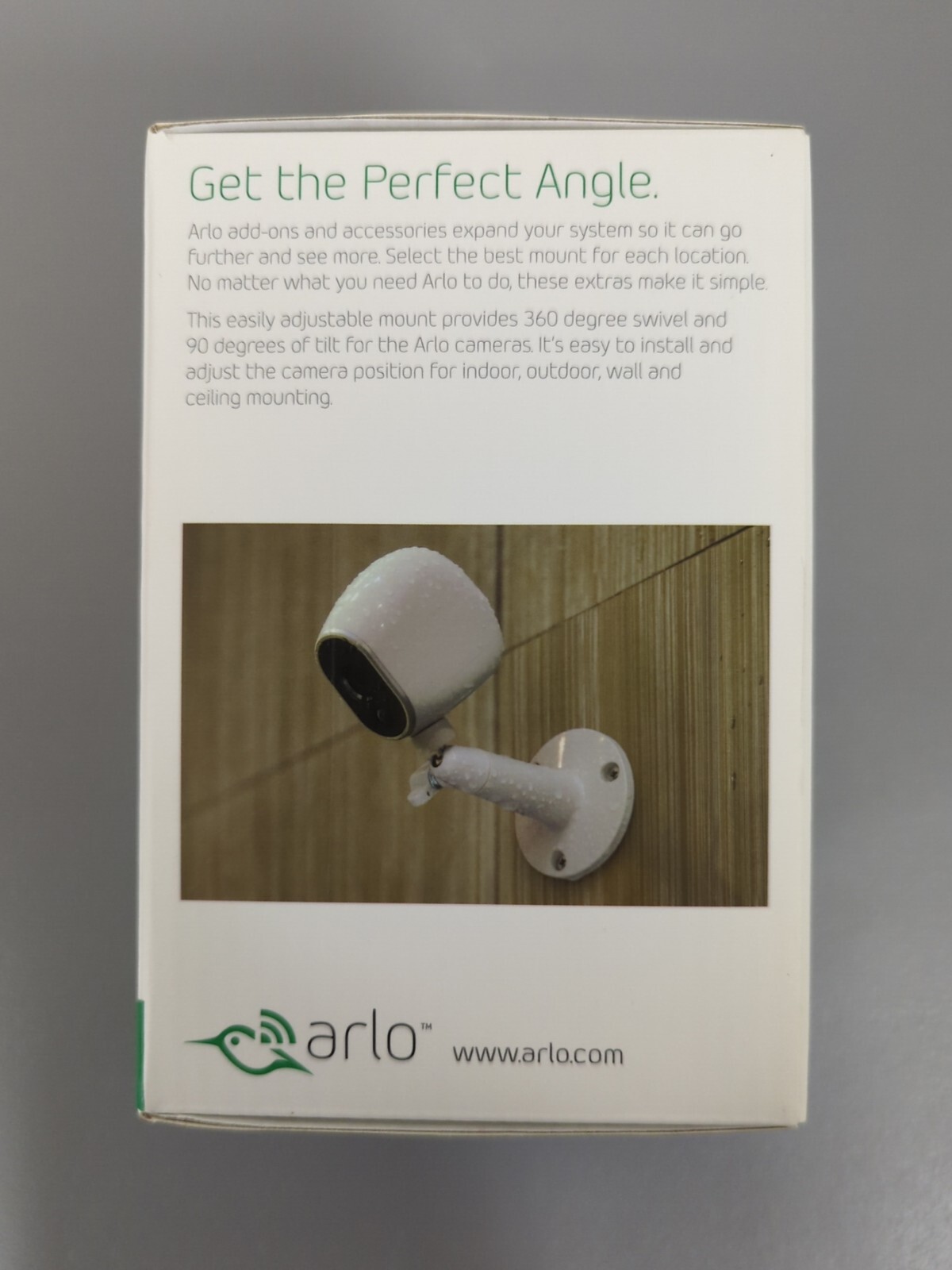 NETGEAR Wallmount Indoor/Outdoor Mount Arlo & Arlo Pro Compatible No Camera