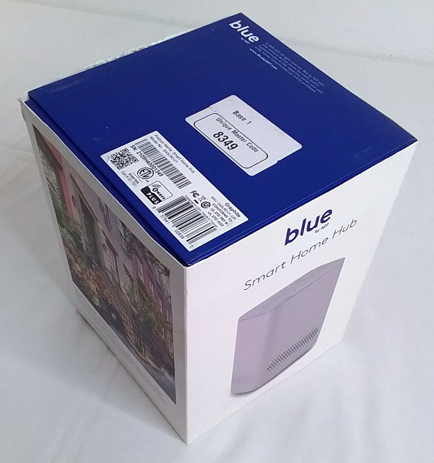 Blue ADT Smart Home Hub and Door/Window Sensors w/Sync Module 2 #W3093