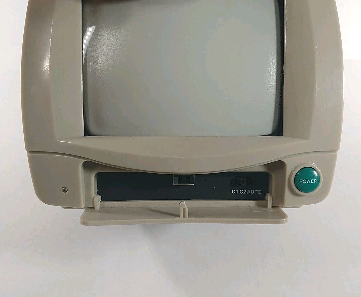 Vintage Bunker Hill Security System Monitor Black & White #66556 READ