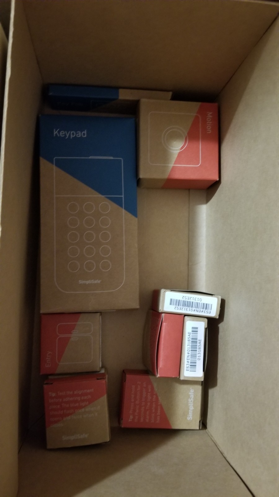 SimpliSafe Home Security System Gen 3 – 6 Entry Sensors + Extras – New In Box