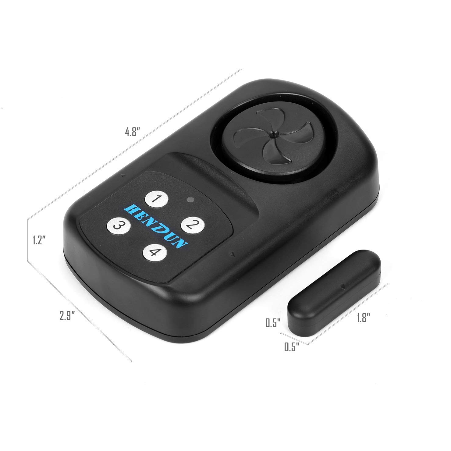 Waterproof Outdoor Door Alarm with Remote Keypad Inground Pool Safe IP67