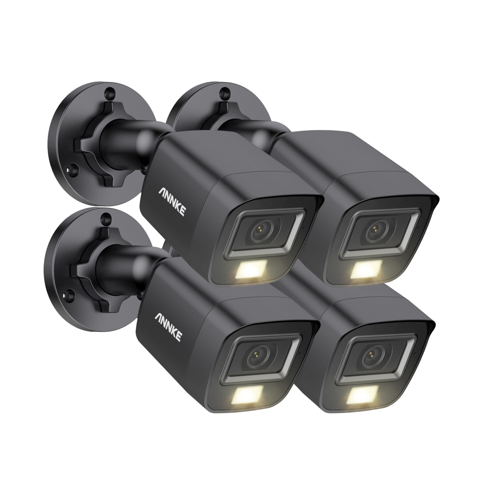 ANNKE 3K Video CCTV Security Camera 5MP Outdoor AI Color Night Audio Recording