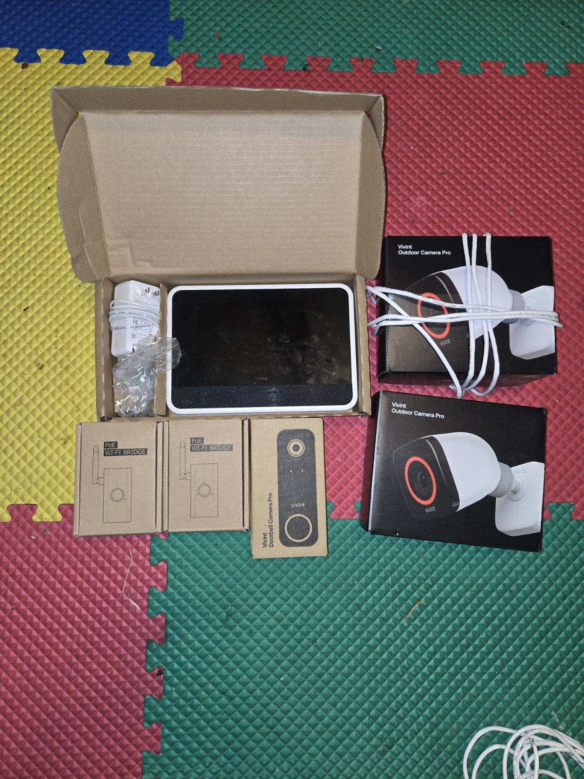 Vivint Home Security System Equipment