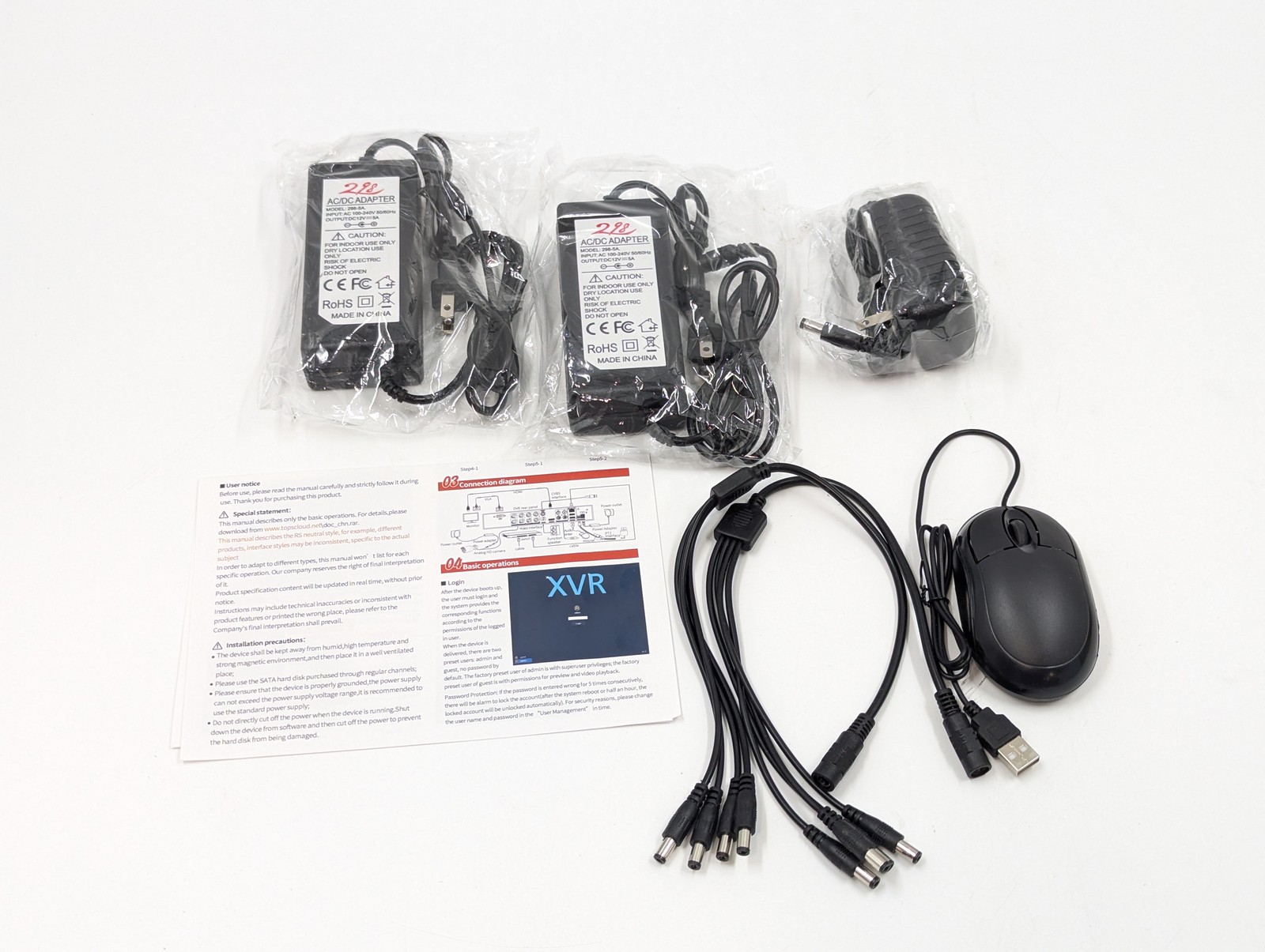 Unbranded 4K Video Surveillance 8-Camera Security System with Video Recording