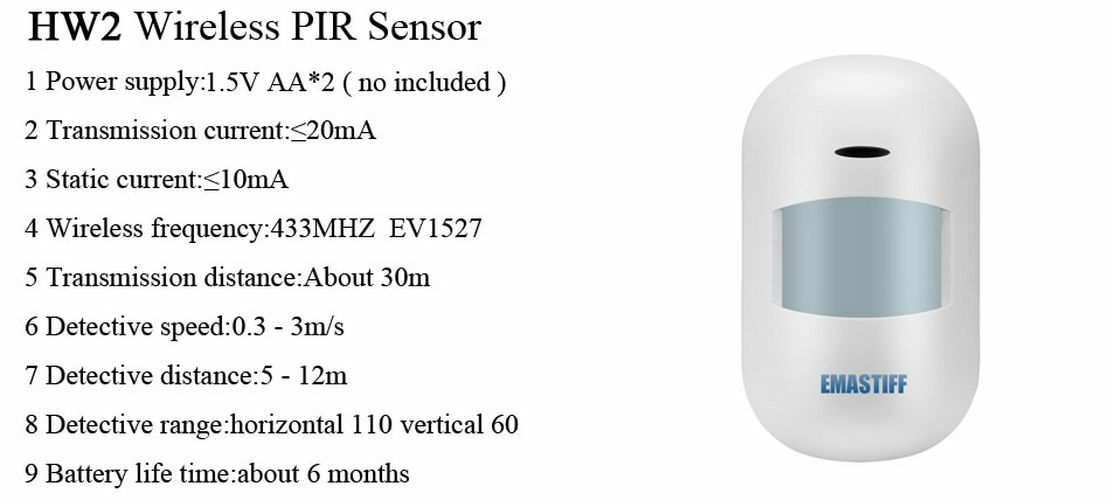 IOS Android APP Control Wireless Home Security GSM Alarm System Two-Way Intercom