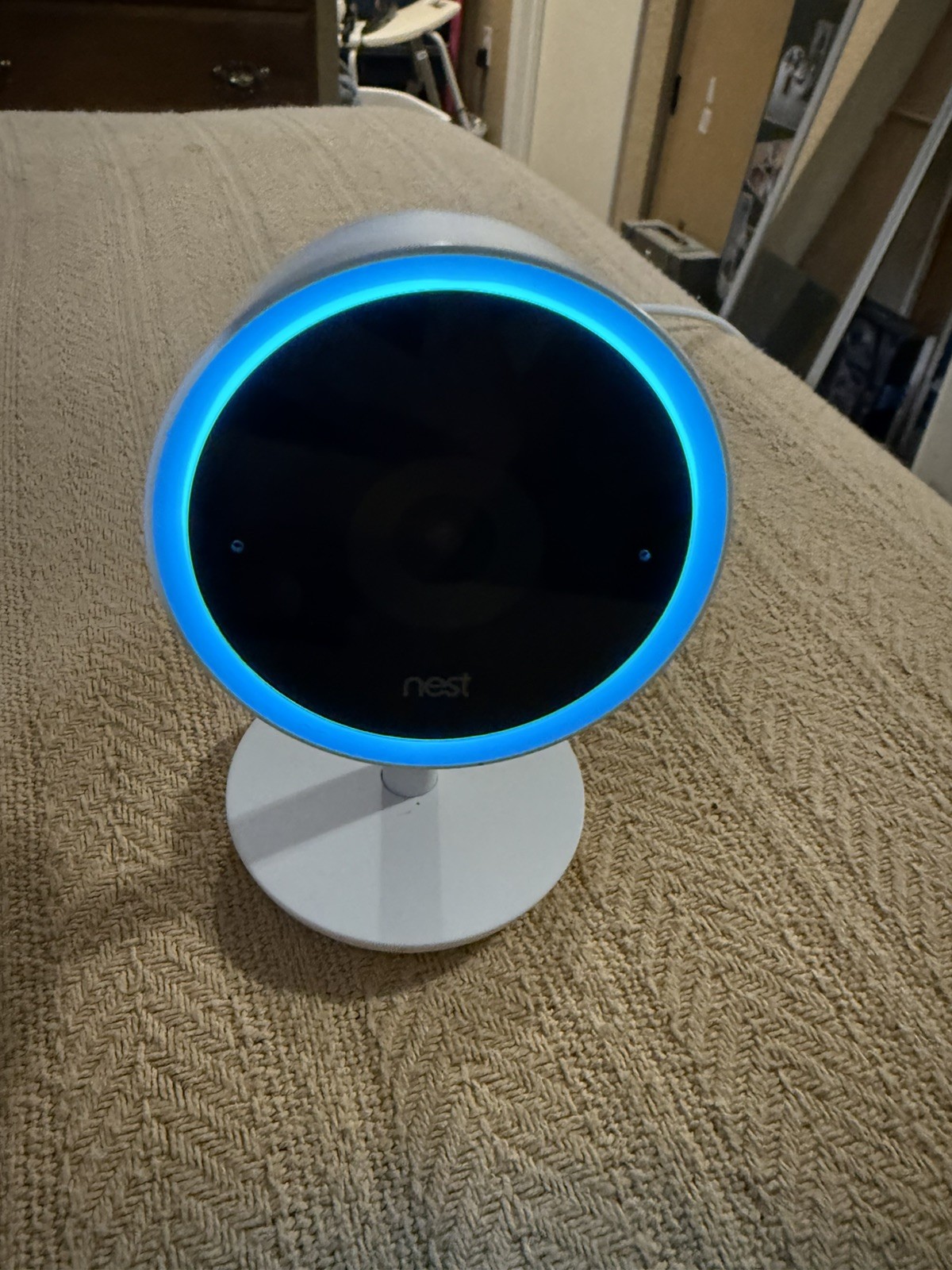 Google NEST Cam IQ Indoor Smart 1080P HD Security Camera A0053 NC3100US Tested.