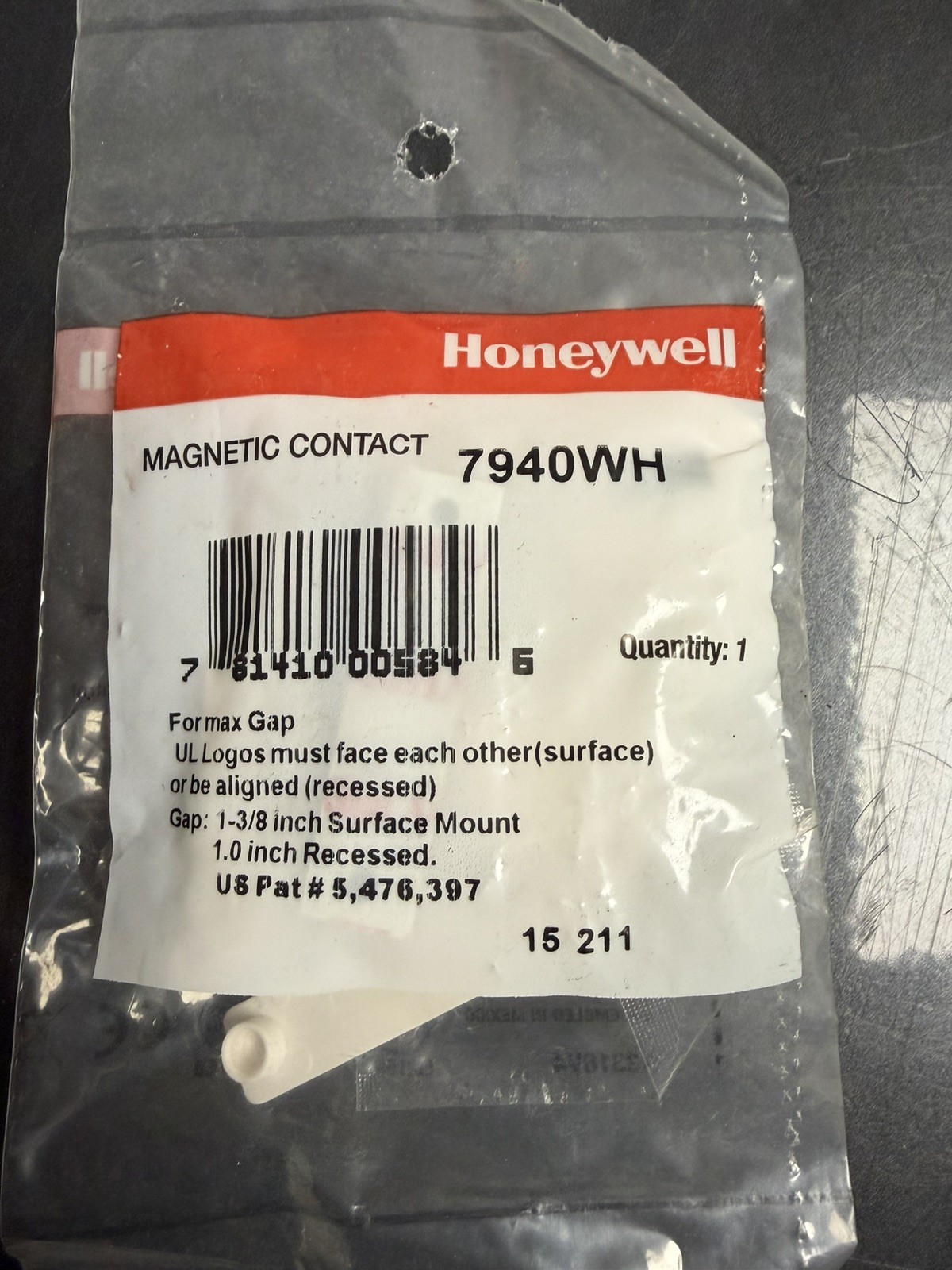 Alarm Contact / Switch / Sensor. Lot of 30 ADEMCO HONEYWELL 7940WH HARDWIRED