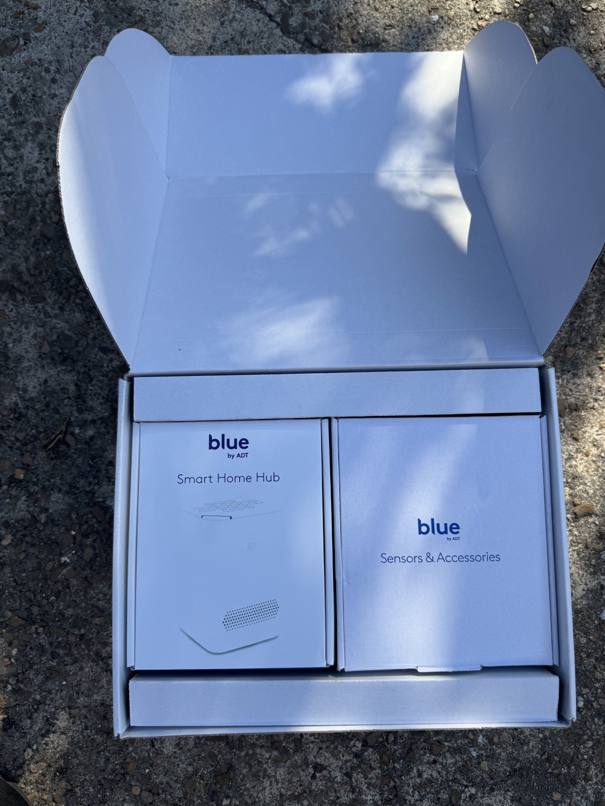 New Sealed Blue By ADT – Smart Home Hub, Window or Door Sensors, & Yard Sign
