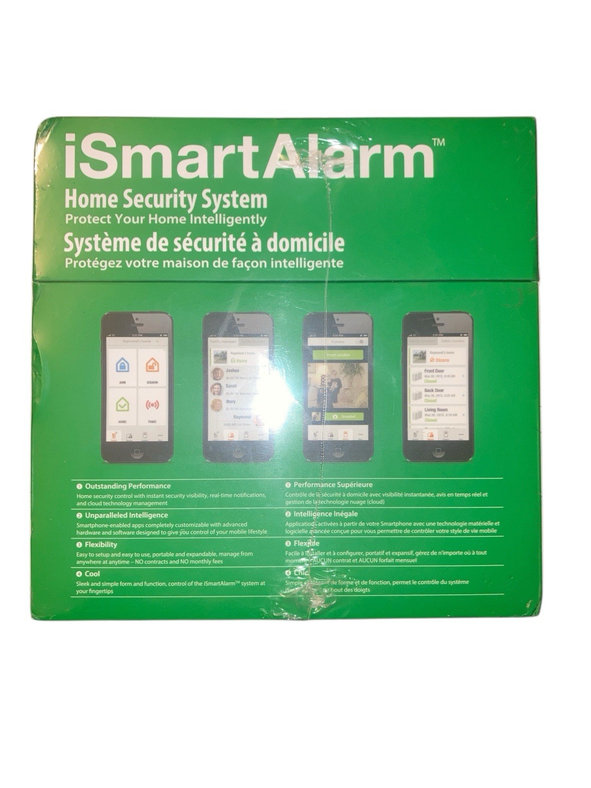 iSmart Alarm Deluxe Home Security System Wireless Brand New Sealed