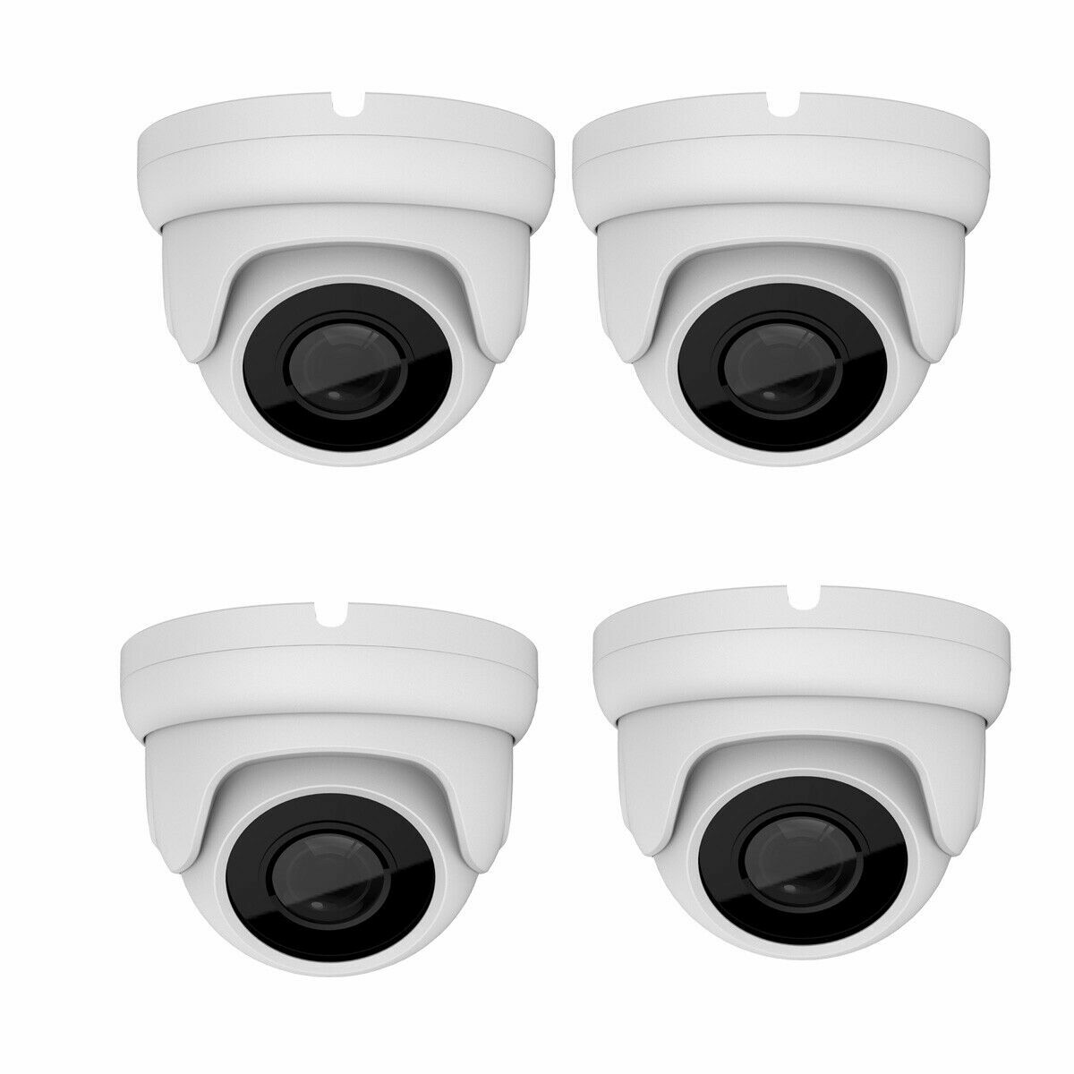 8MP Dome 3.6mm 1/2.5″SONY Starvis Back-illuminated CMOS DWDR 3DNR Camera 4pcs