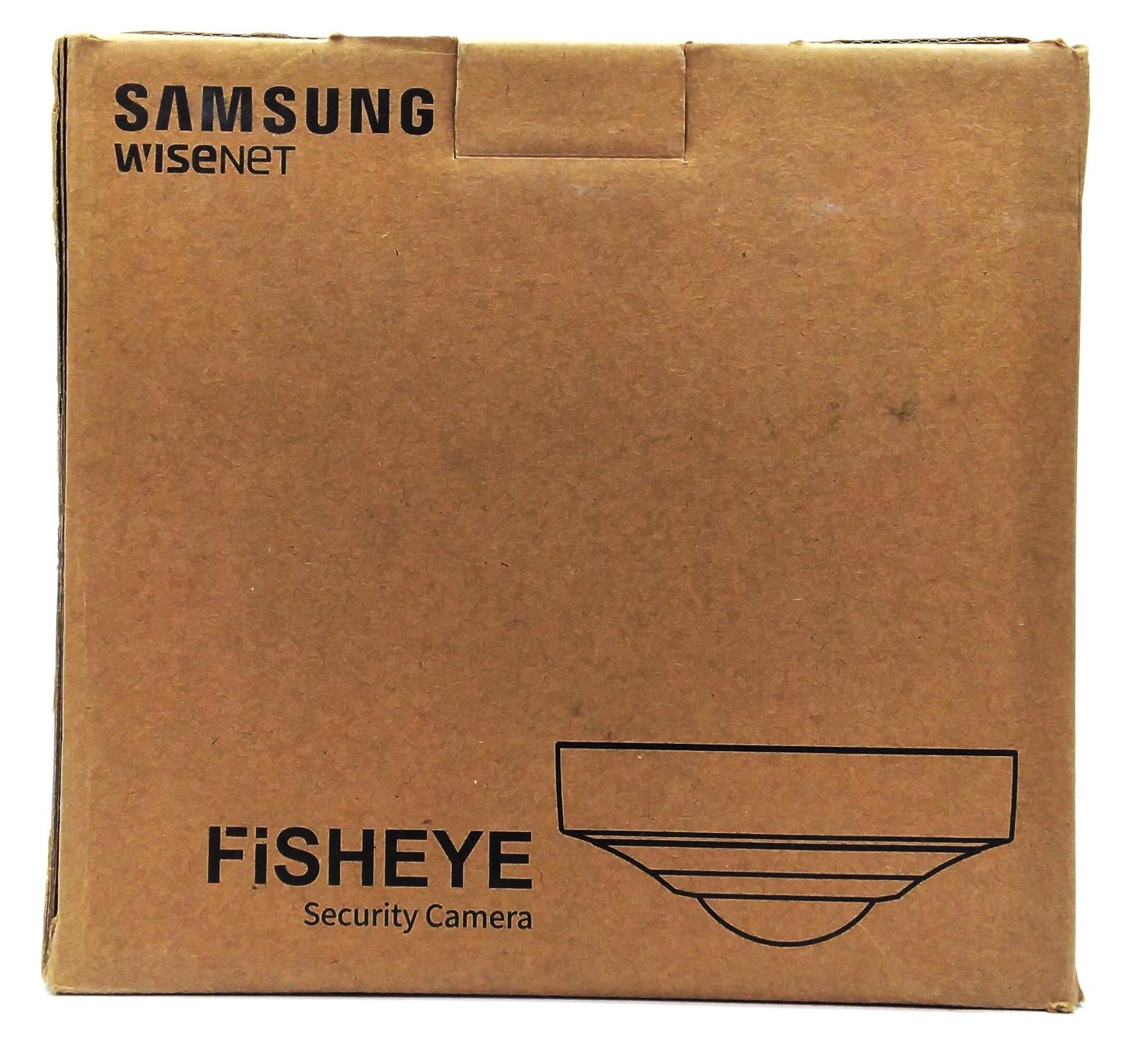 Samsung Wisenet 4K Network Fisheye IR Dome Surveillance Camera PNF-9010RVM