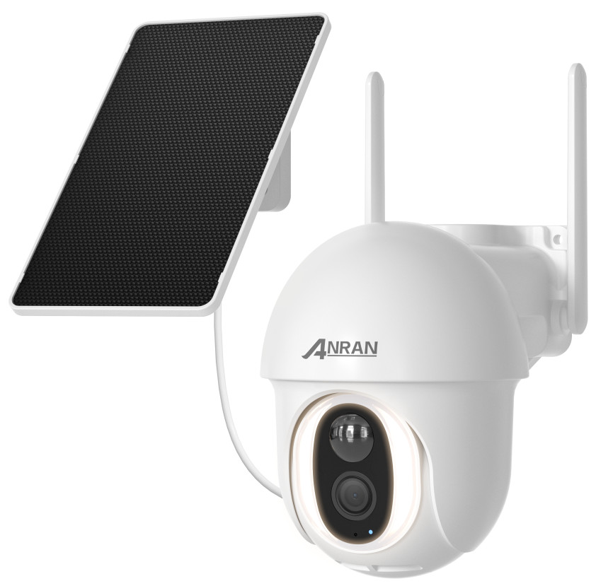 ARCCTV Outdoor 3G/4G LTE Security Camera Solar 360°PTZ Wireless NO Wifi
