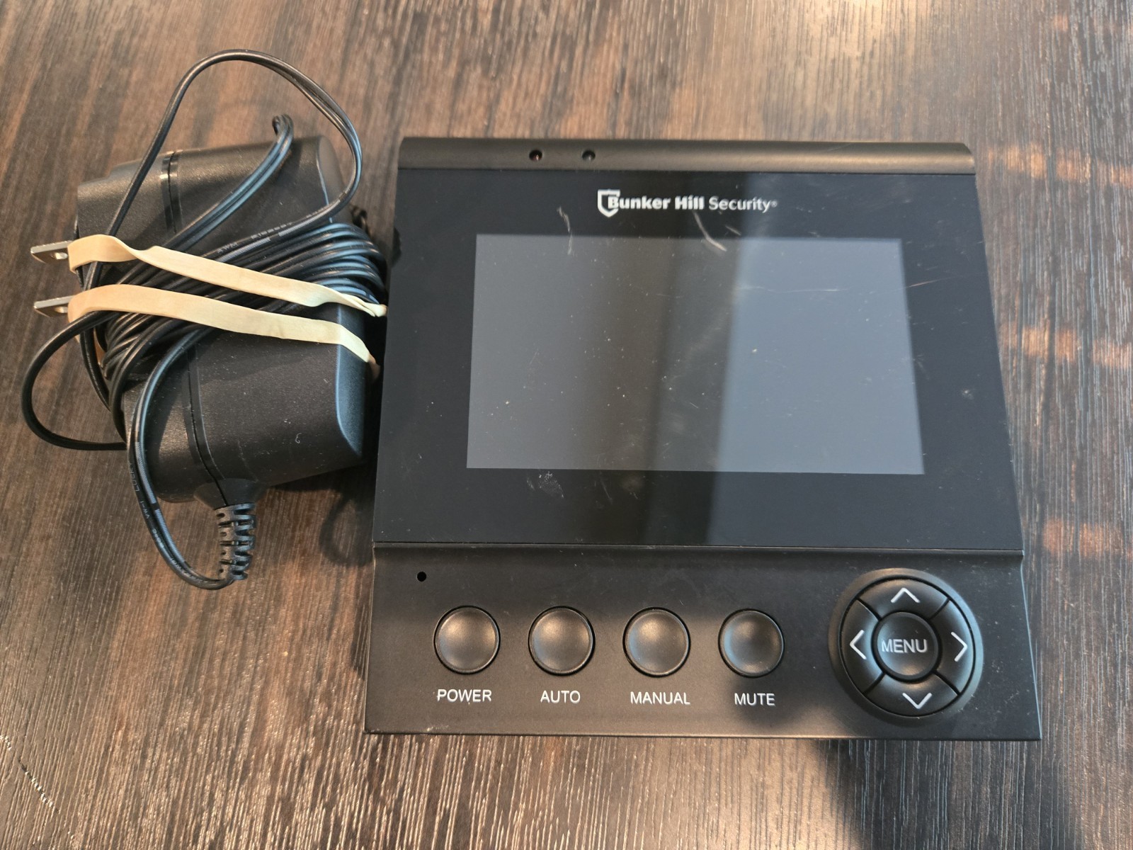 Bunker Hill Security Color Security Monitor Only Model 60565 With Power Cable